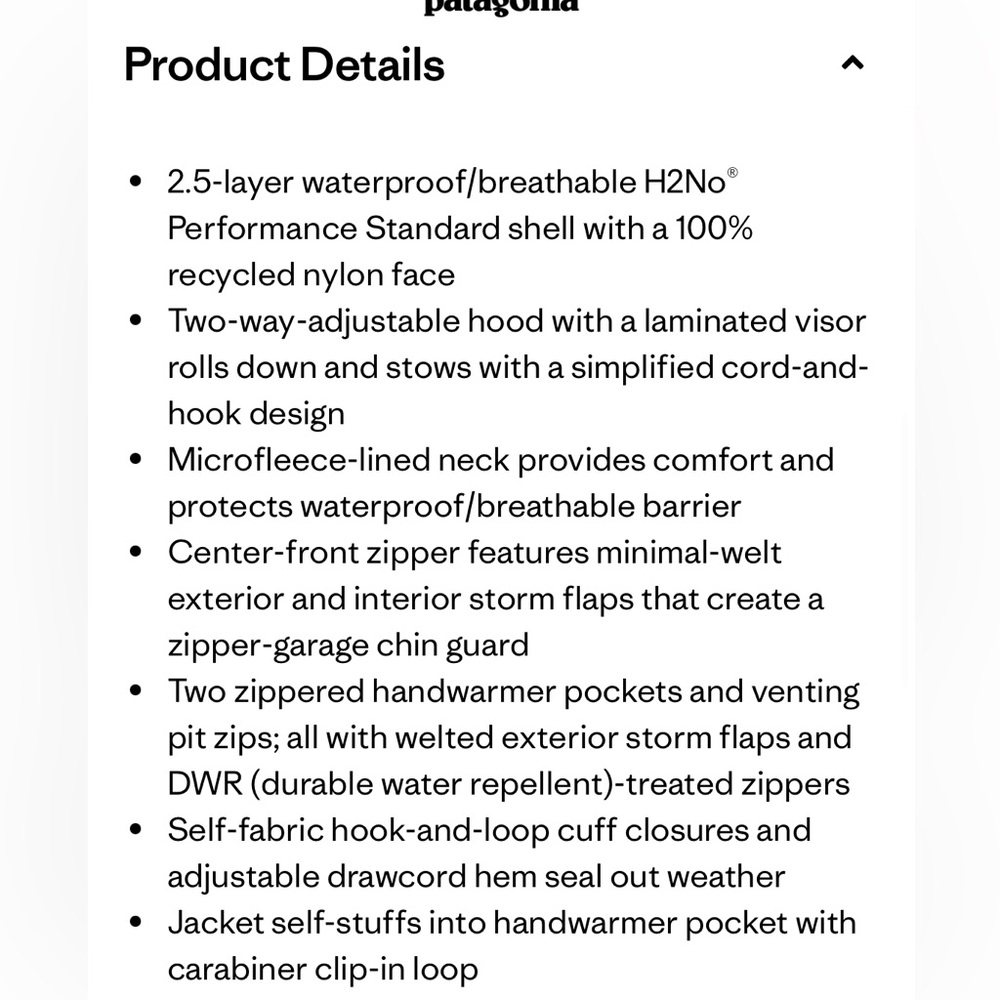 Patagonia Women's Rain Jacket - Picture 11 of 11